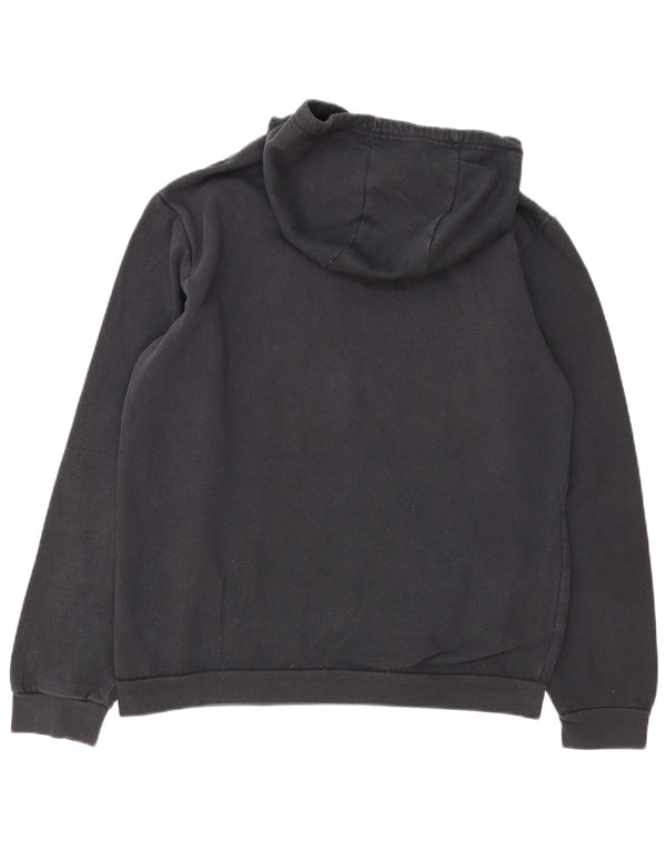 Felpa con cappuccio da uomo Adidas Medium in cotone nero