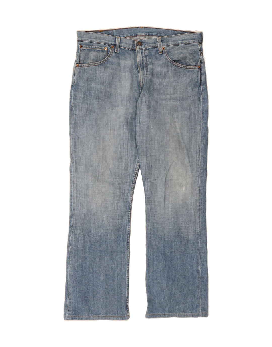 LEVI'S Mens 507 Straight Jeans W36 L31 Blue Cotton Vintage Levi's and Second-Hand Levi's from Messina Hembry 
