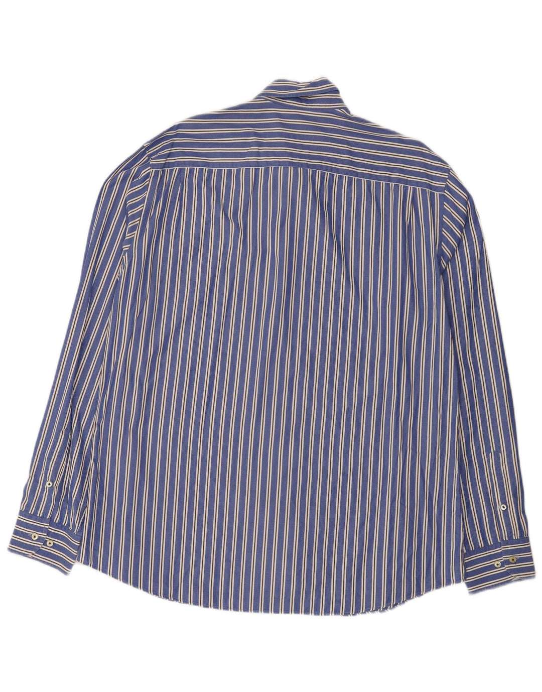 Ανδρικό πουκάμισο Massimo Dutti 2XL Μπλε ριγέ