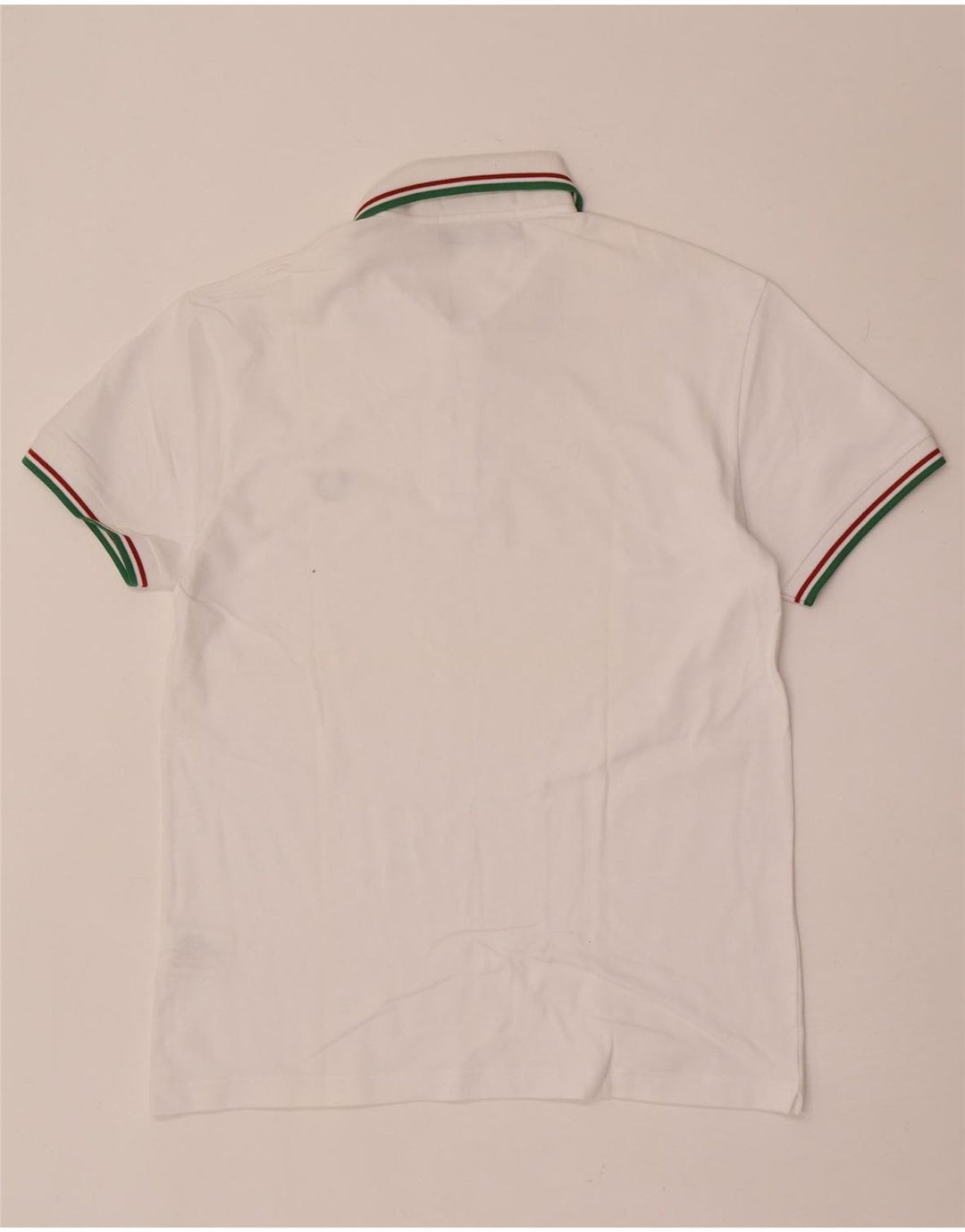 Fred Perry Herre let og stræk poloshirt Medium hvid bomuld
