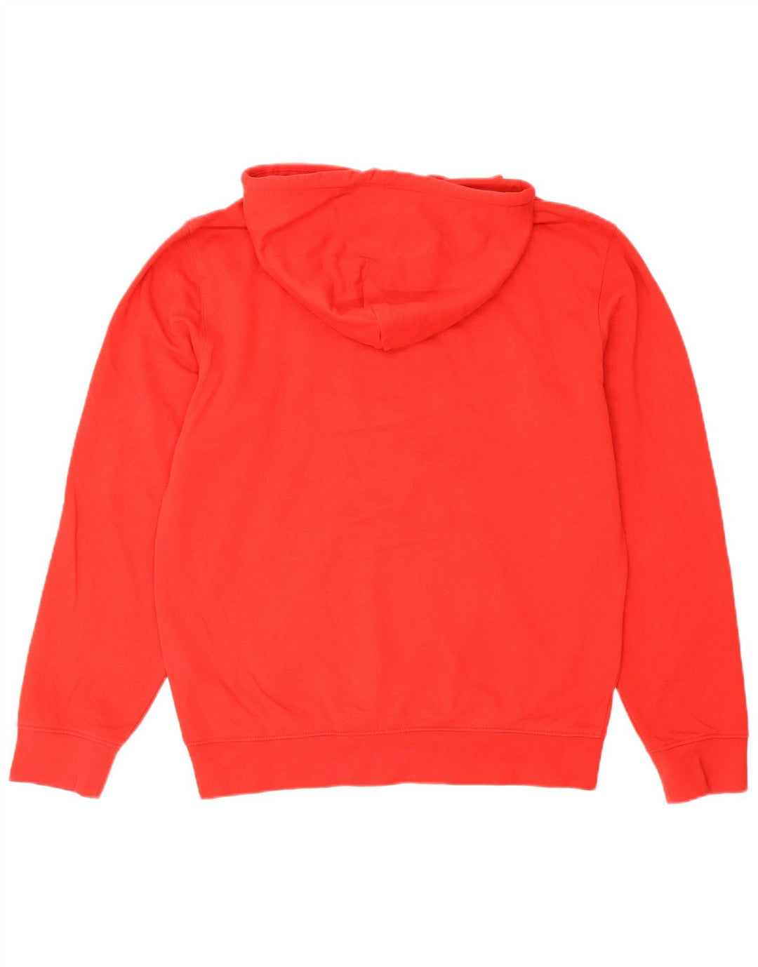 Champion Mens Graphic Hoodie Jumper Medium Red Cotton