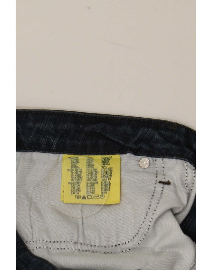 Wrangler Womens Bootcut Jeans W34 L30 Navy Blue Cotton