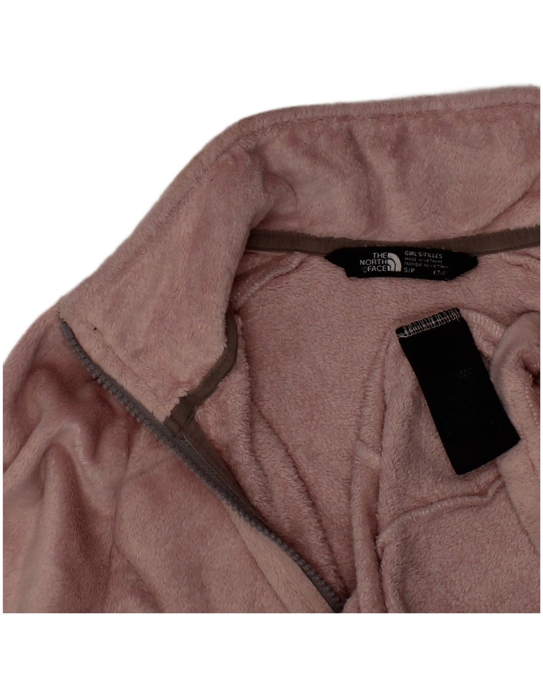 THE NORTH FACE Pige Fleecejakke 7-8 År Lille Pink Polyester
