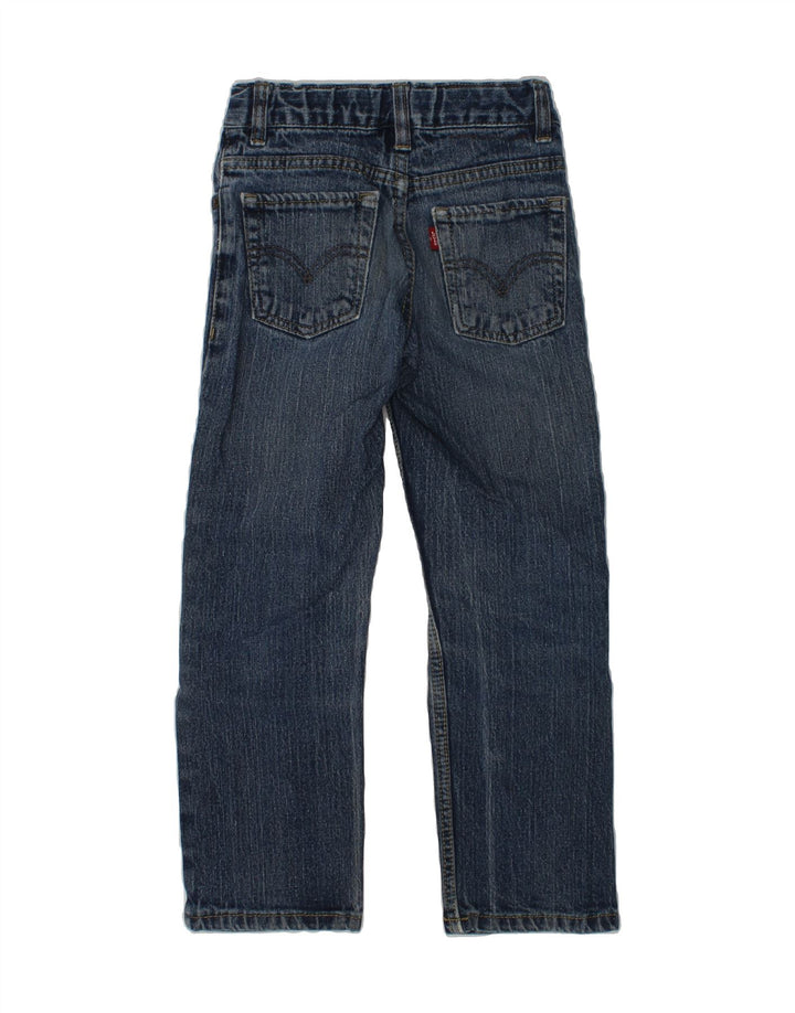 LEVI'S Boys 511 Distressed Skinny Jeans 5-6 Years W22 L19 Blue Cotton | Vintage Levi's | Thrift | Second-Hand Levi's | Used Clothing | Messina Hembry 