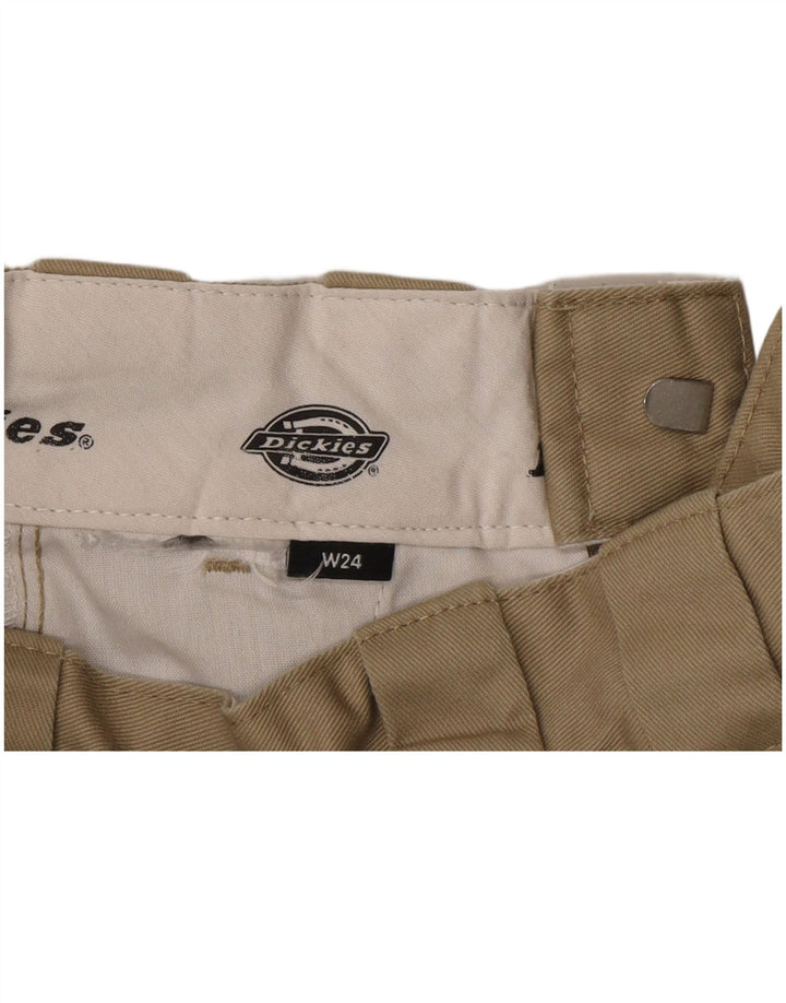 Dickies Womens Straight Chino Trousers W24 L27 Beige