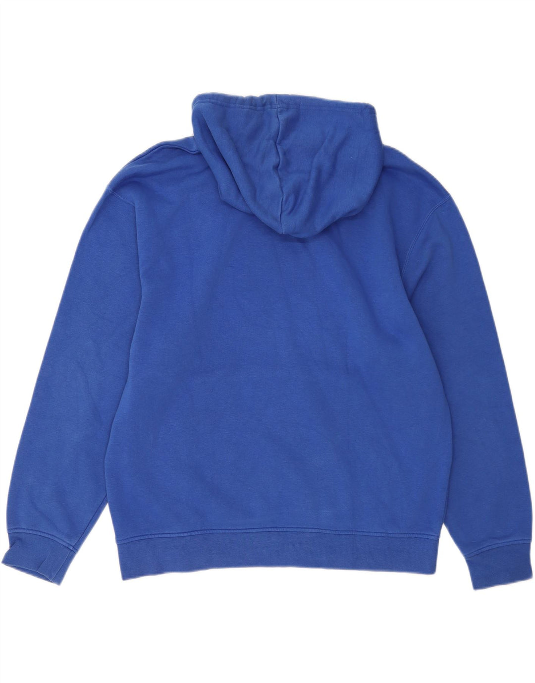 Jordan Mens Graphic Hoodie Jumper Large Blue Cotton