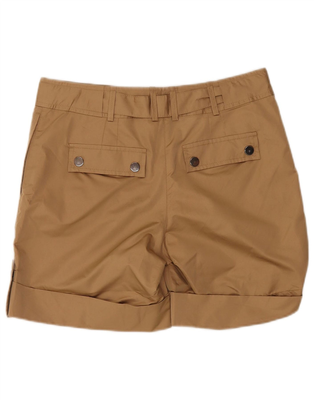 Massimo Dutti Shorts Cargo Mujer EU 40 Medium W30 Beige Poliéster