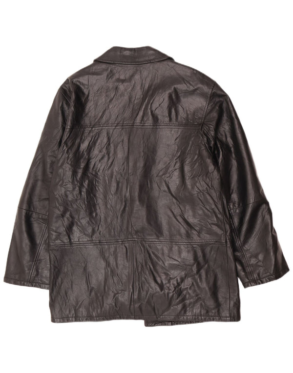 Vintage herre læderjakke UK 38 Medium Black Classic