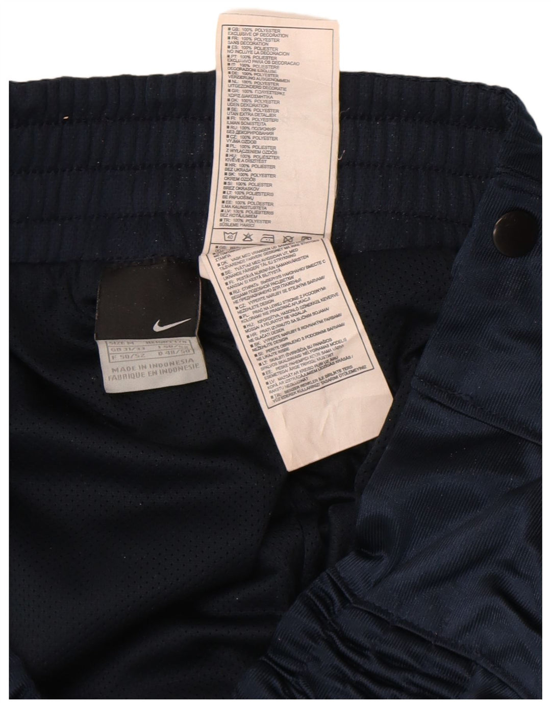 Nike træningsdragt bukser til mænd Medium Marineblå Colourblock Polyester