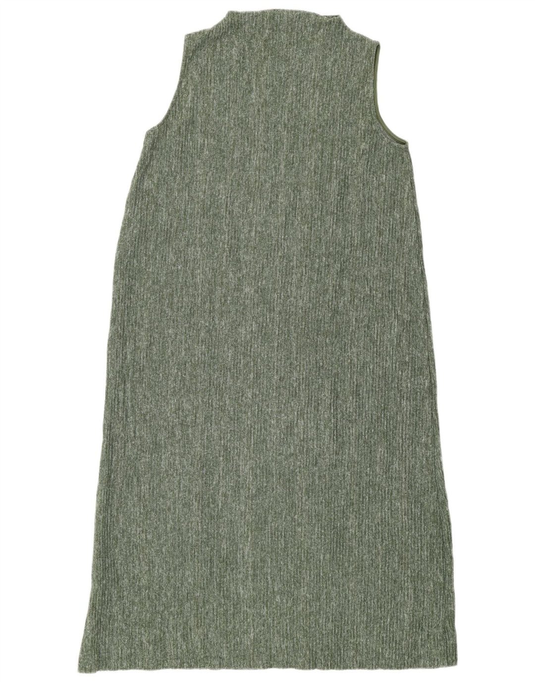 ZARA Womens Sleeveless Maxi Dress UK 14 Medium Green Polyester