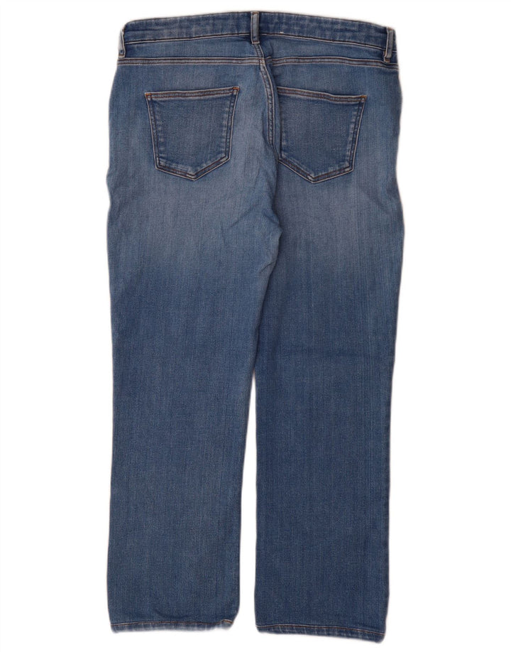 Trussardi Womens Cropped Jeans W28 L25 Blue Cotton