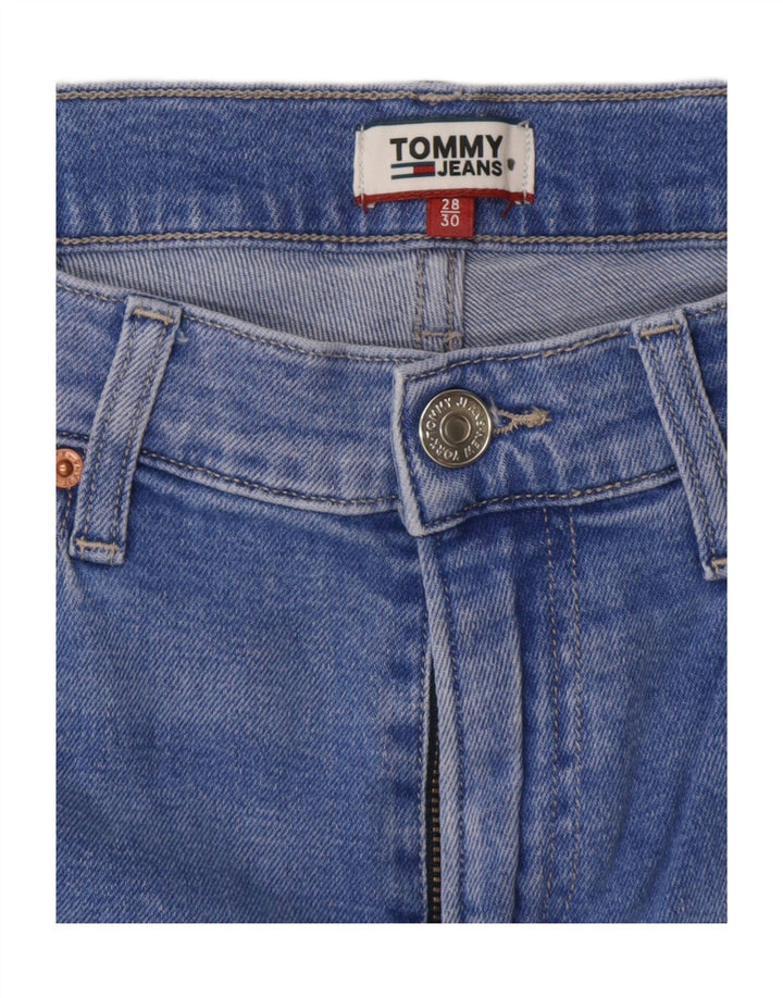 TOMMY HILFIGER Womens Slim Jeans W28 L26 Blue Cotton