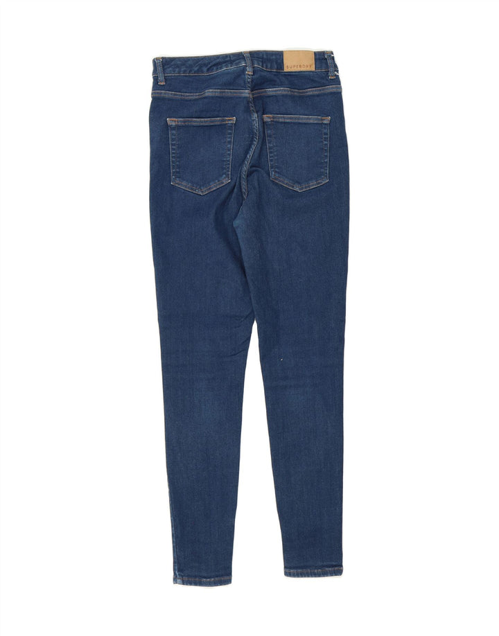 SUPERDRY Womens Skinny Jeans W28 L27 Blue Vintage Superdry and Second-Hand Superdry from Messina Hembry 