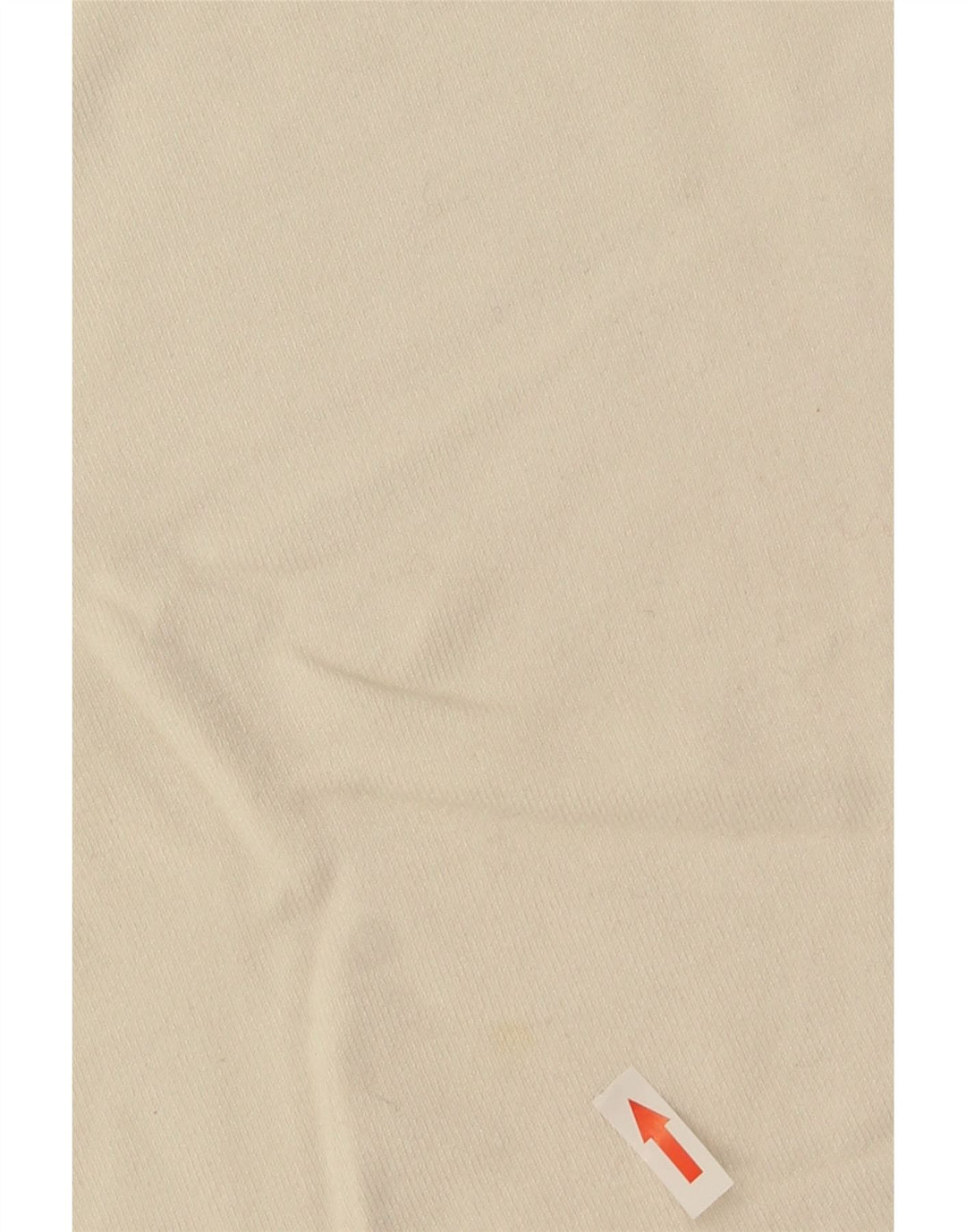Zara Womens Crop Top Long Sleeve UK 14 Large Off White Rayon