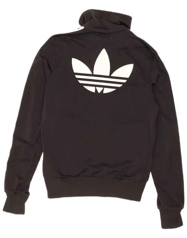 Adidas Grafisk træningsdragt topjakke til kvinder EU 36 Lille sort polyester