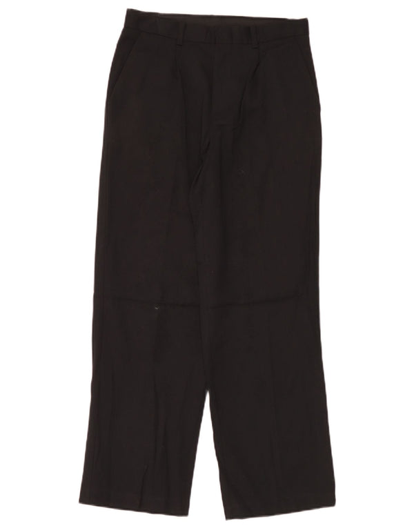Pantaloni chino dritti da ragazzo Izod 11-12 anni W26 L27 poliestere nero