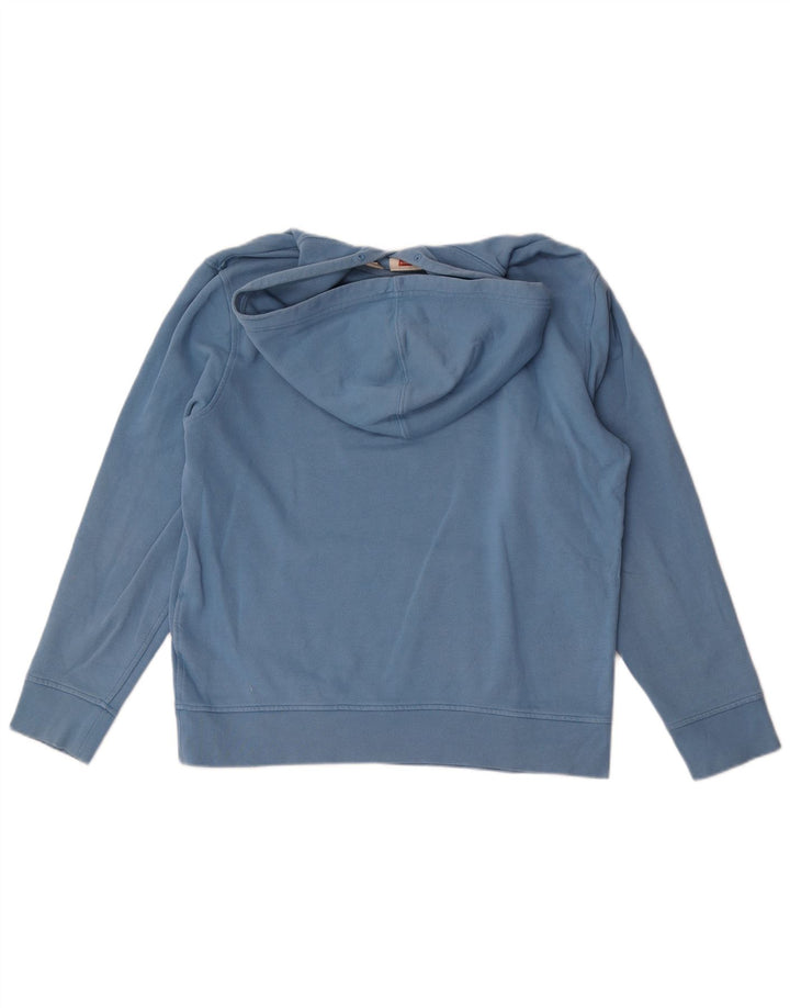 Levi's Mens Graphic Hoodie Jumper Large Blue Cotton