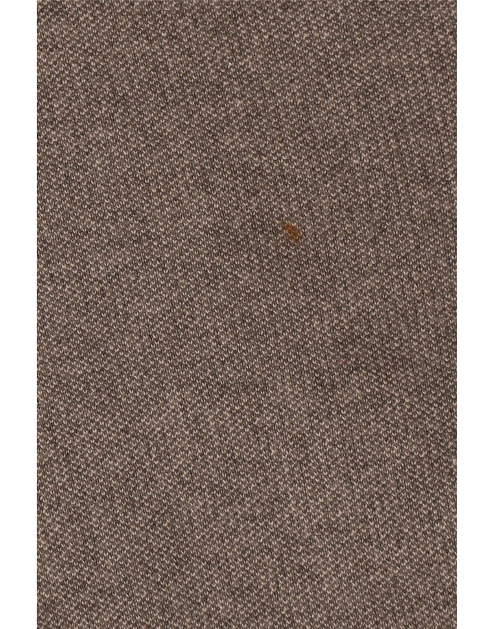 Massimo Dutti Damen-Strickjacke mit 3/4-Ärmeln, übergroß, Gr. 10, Größe S, Grau