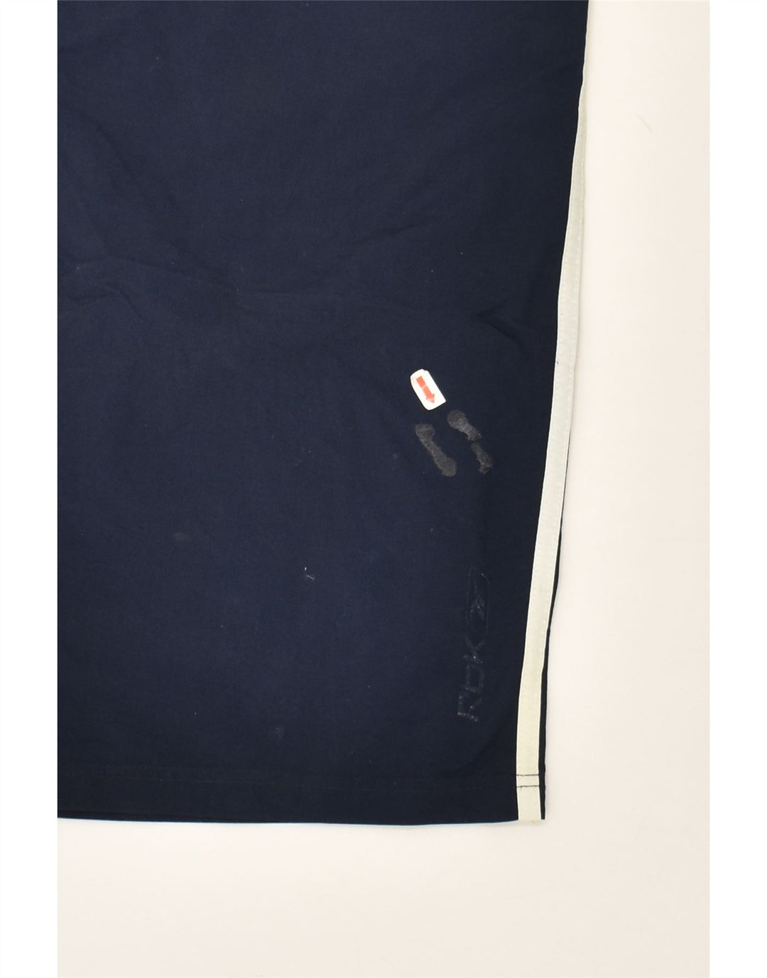 REEBOK Mens Sport Shorts Medium Navy Blue Vintage Reebok and Second-Hand Reebok from Messina Hembry 