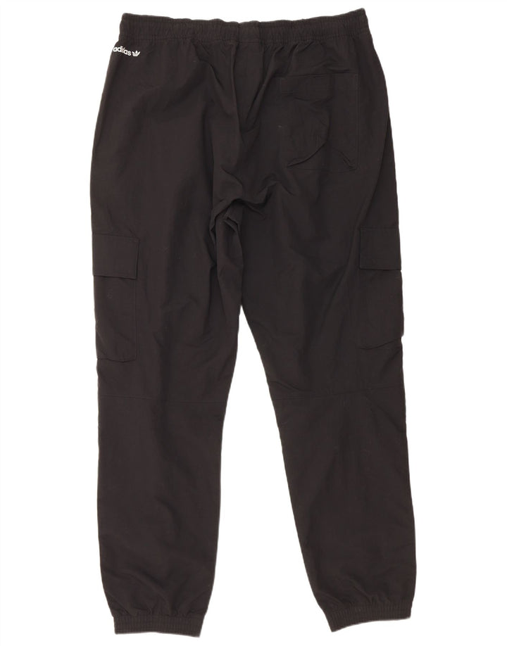 Adidas Herren Cargo-Trainingshose, Jogginghose, XL, Schwarz, Polyester