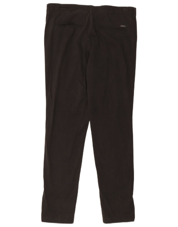 Calça masculina Jack & Jones Marco Slim Fit Chino W34 L32 algodão preto