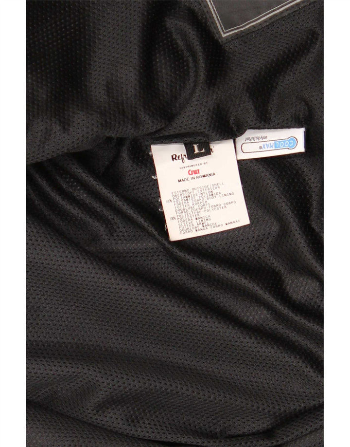Refrigiwear Mens Bomber Jacket UK 40 Large Grey Colourblock Polyamide