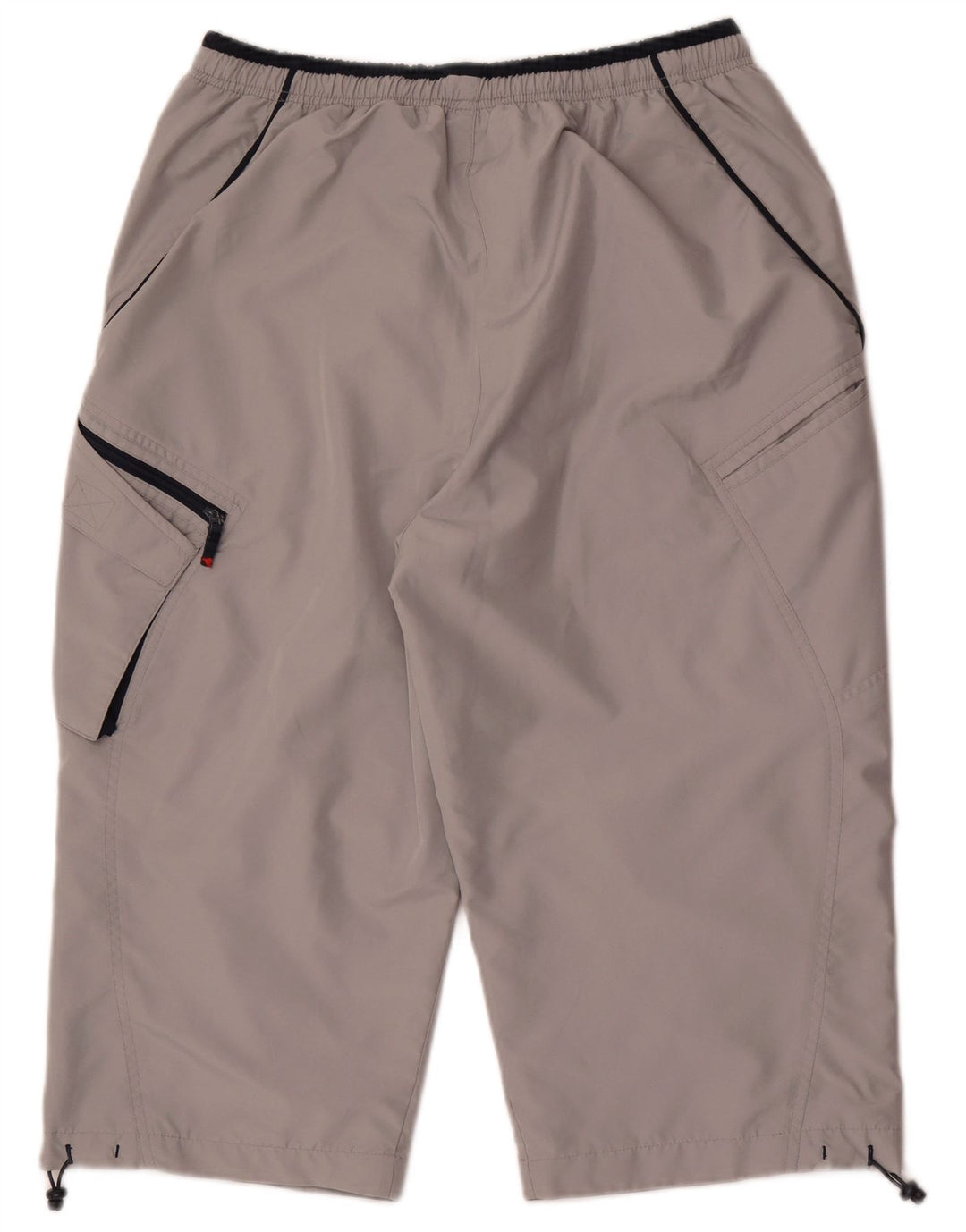 Reebok Mens Bermuda Sport Shorts Large Grey Polyester