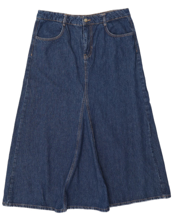 Zara Damen Jeansrock Large W30 Blau