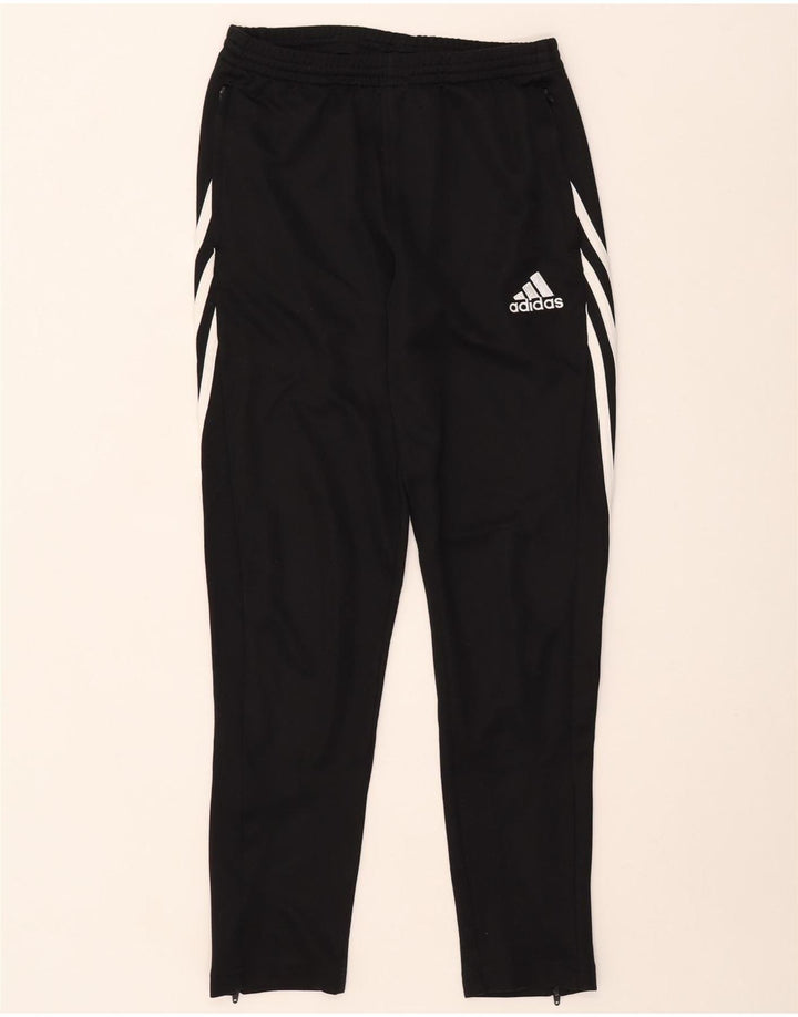 Adidas Pantalon de Survêtement Climalite Garçon 13-14 Ans Noir Polyester