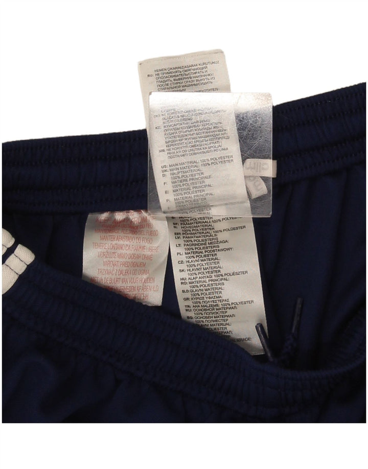 Adidas Boys Climalite Sport Shorts 13-14 Years  Navy Blue Polyester