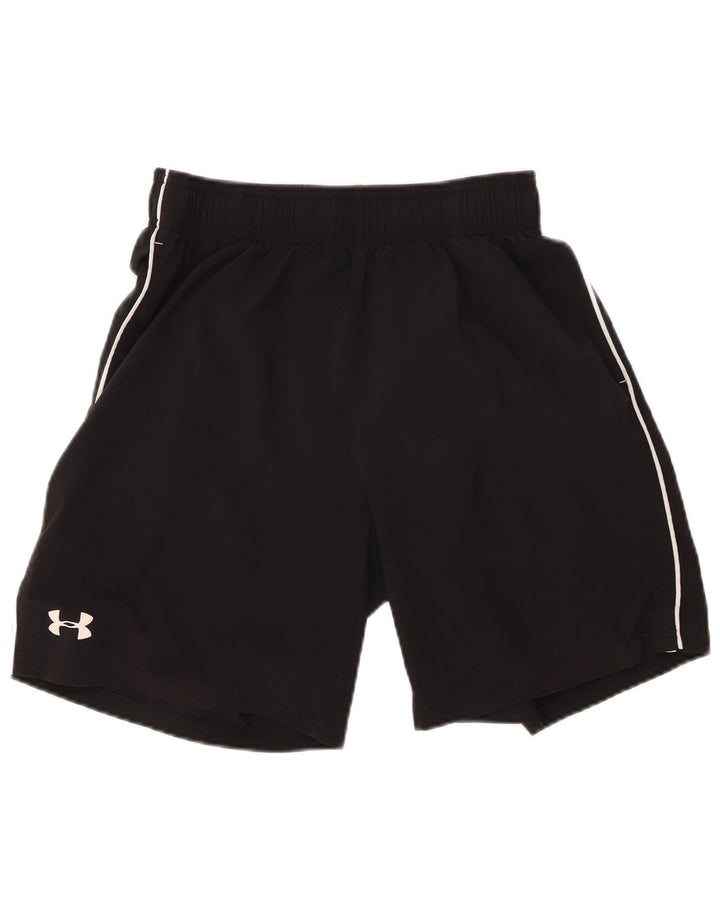 Pantaloni scurți sport grafic pentru bărbați UNDER ARMOUR, poliester mediu negru