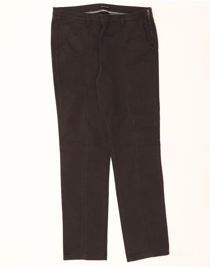 MASSIMO DUTTI Womens Slim Jeans EU 40 Medium W30 L29 Black Cotton Vintage Massimo Dutti and Second-Hand Massimo Dutti from Messina Hembry 