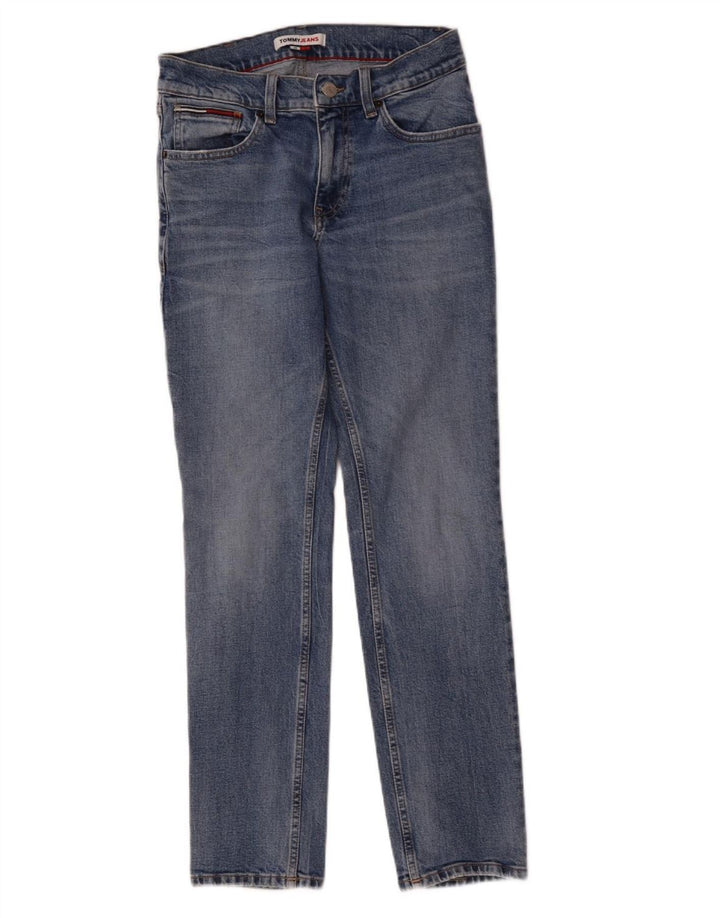 TOMMY HILFIGER Womens Slim Jeans W28 L30  Blue Cotton