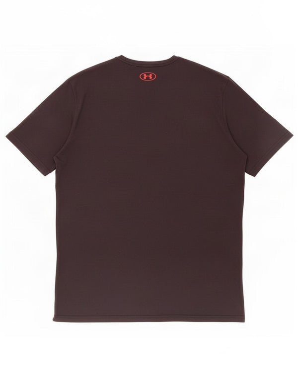 Under Armour Hombre Heat Gear Graphic Camiseta Top XL Negro