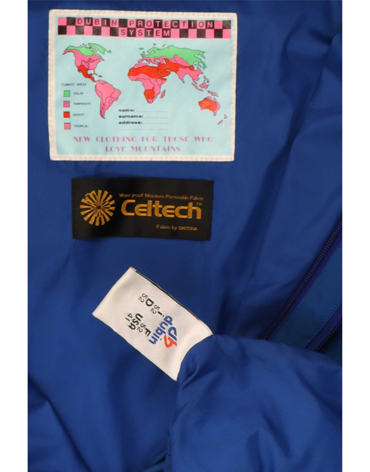 Giacca da sci con cappuccio da uomo Dubin IT 52 XL Blu poliestere color block