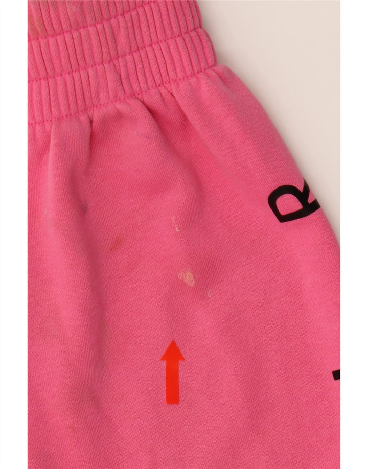 NIKE Womens Crop Oversized Zip Hoodie Sweater UK 14 Medium Pink Cotton Vintage Nike and Second-Hand Nike from Messina Hembry 