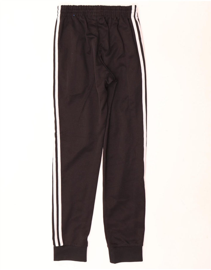 Adidas Mens Tracksuit Trousers Joggers XS Black Polyester