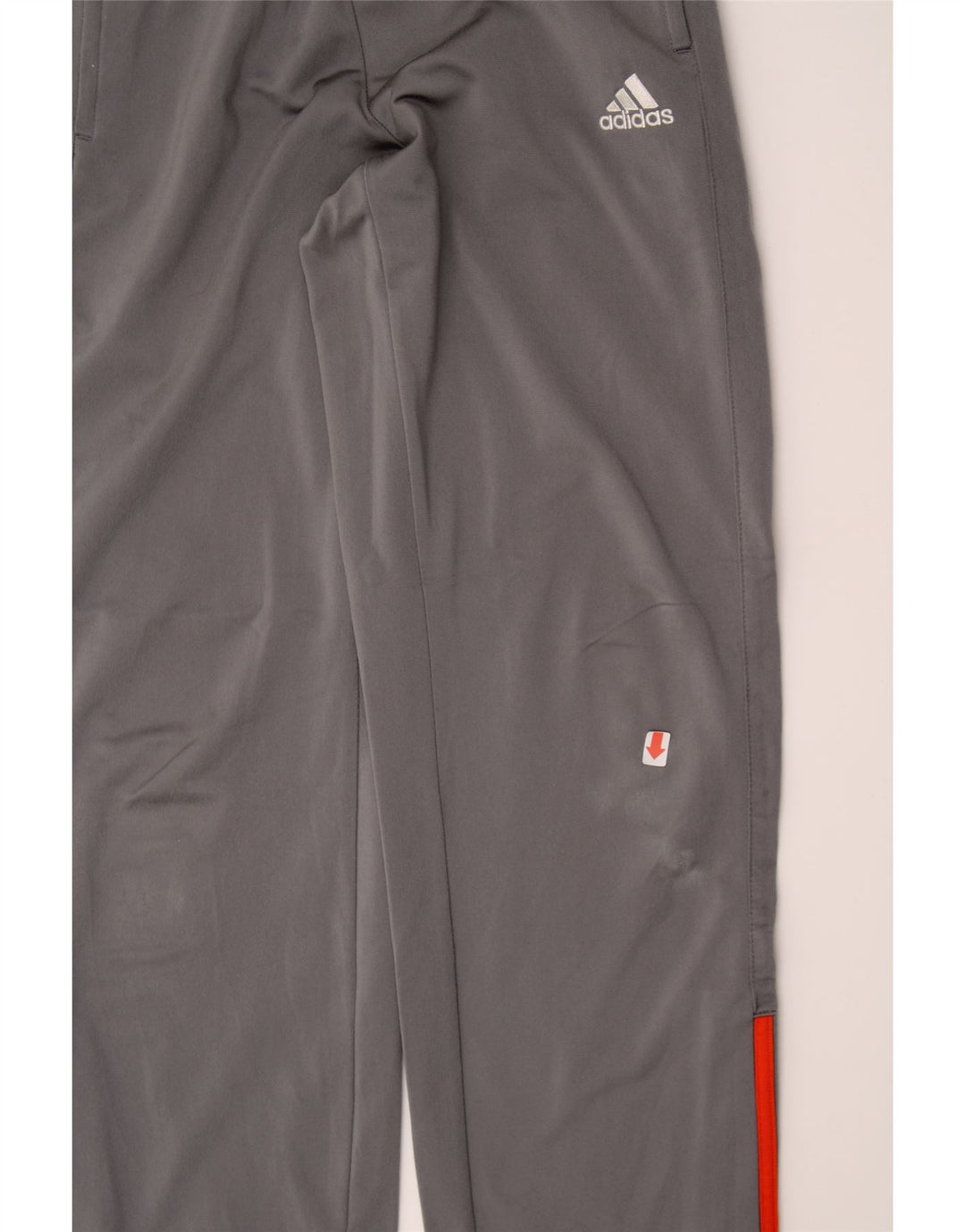 ADIDAS Boys Tracksuit Trousers 11-12 Years Grey Polyester Vintage Adidas and Second-Hand Adidas from Messina Hembry 