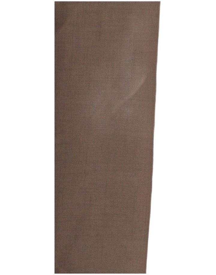 Marks & Spencer Mens St. Michael Pegged Casual Trousers W38 L29 Brown