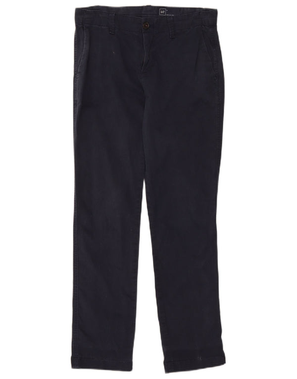 Gap Slim Chino-Hose für Damen, US 0, XS, W28, L28, Marineblau, Baumwolle