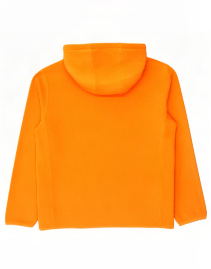 Superdry Mens Hooded Fleece Jumper Grande Laranja Poliéster