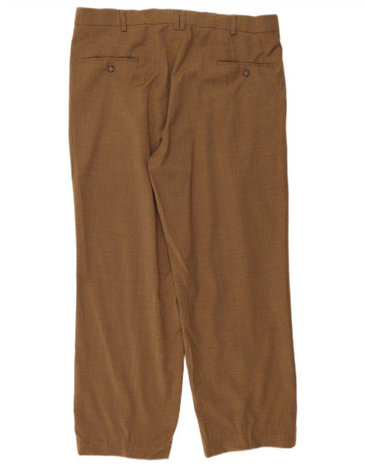 Dockers Mens Pegged Suit Trousers W36 L27 Khaki