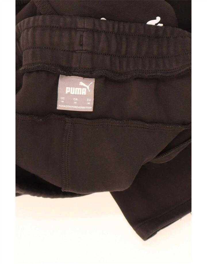 Calça de treino masculina Puma médio preto algodão