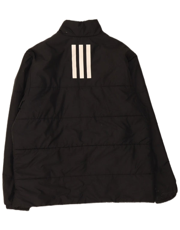 Giacca imbottita da uomo Adidas UK 42 XL poliestere nero