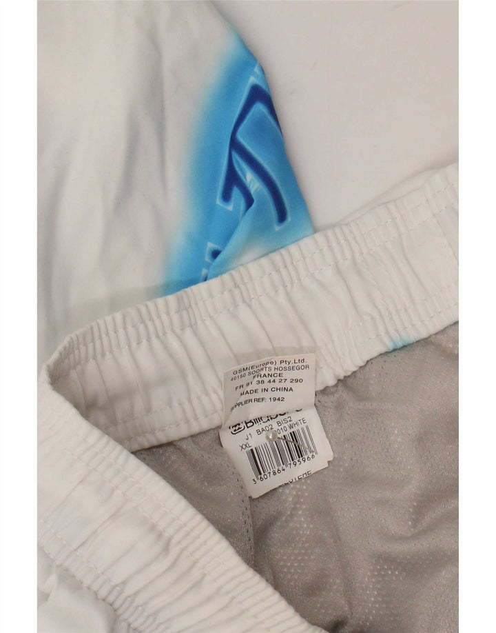 Billabong Mens Graphic Swimming Shorts 2XL White Polyester