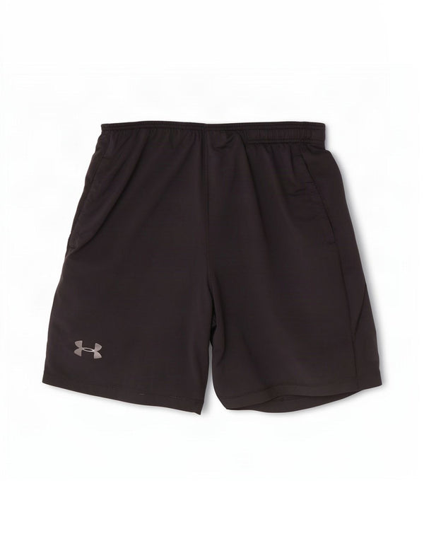 Мужские спортивные шорты Under Armour, большие черные из полиэстера