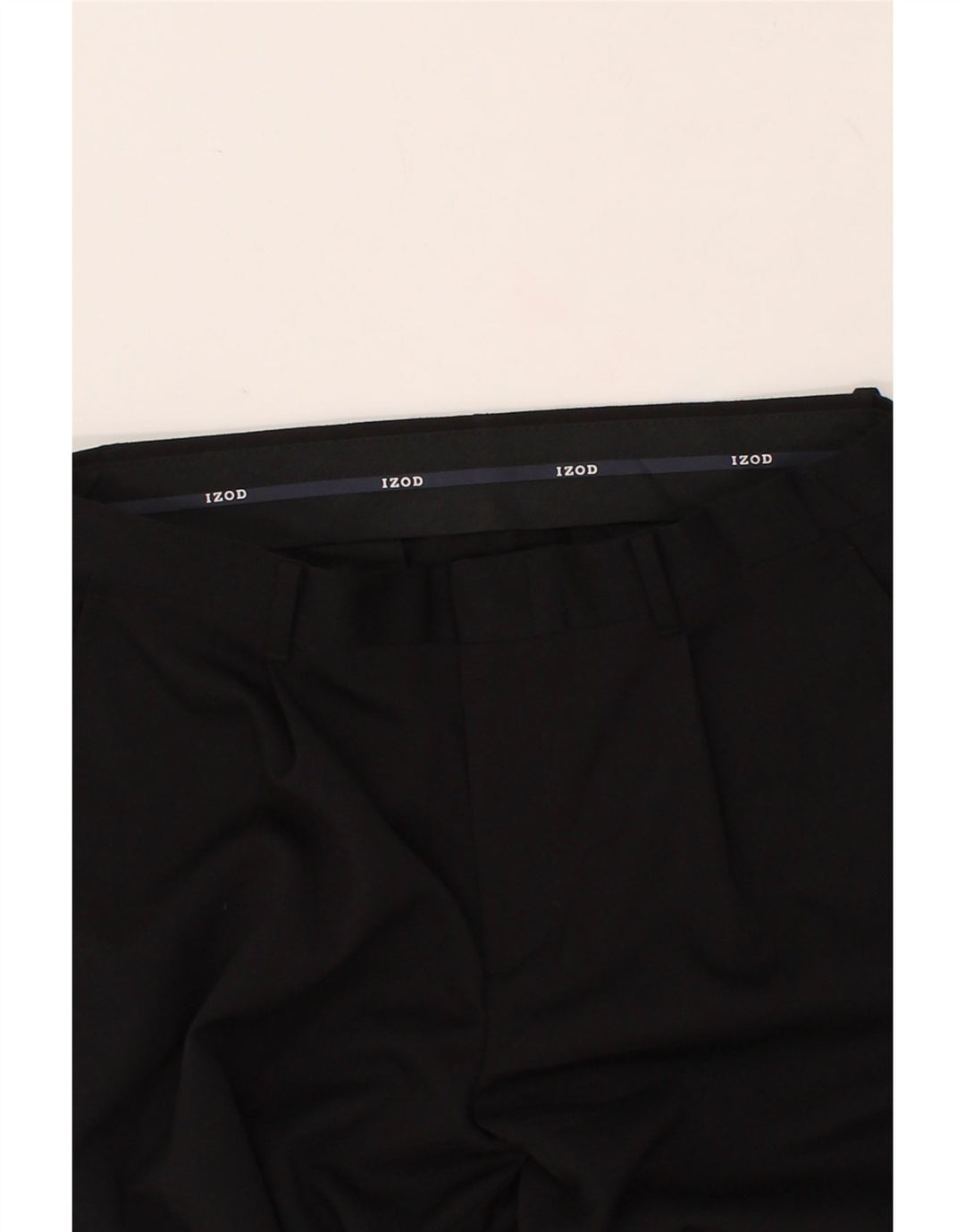 IZOD Womens Capri Casual Trousers US 12 Large W30 L23  Black Polyester Vintage Izod and Second-Hand Izod from Messina Hembry 