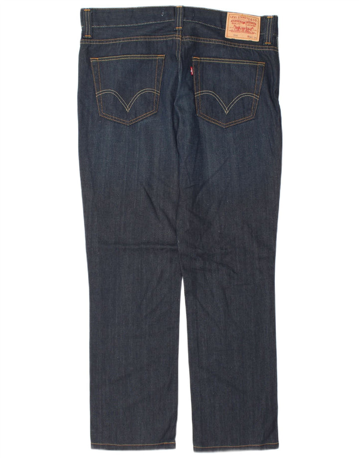 Jeans Levi's Uomo 511 Slim W38 L31 Cotone Blu Navy