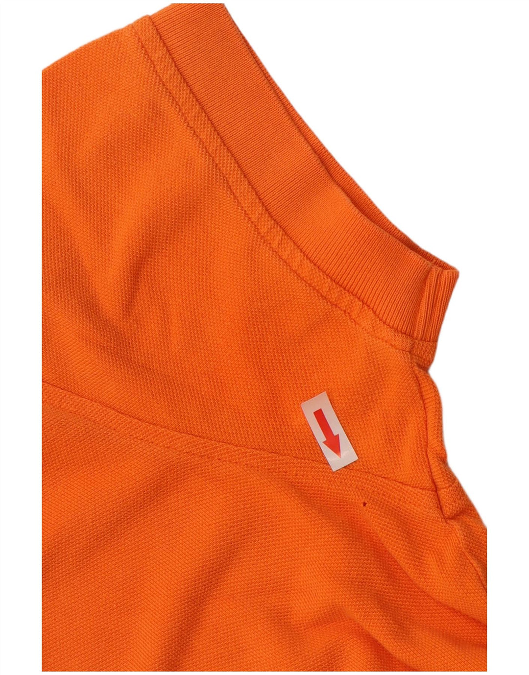 Tommy Hilfiger Mens Polo Shirt Small Orange Cotton