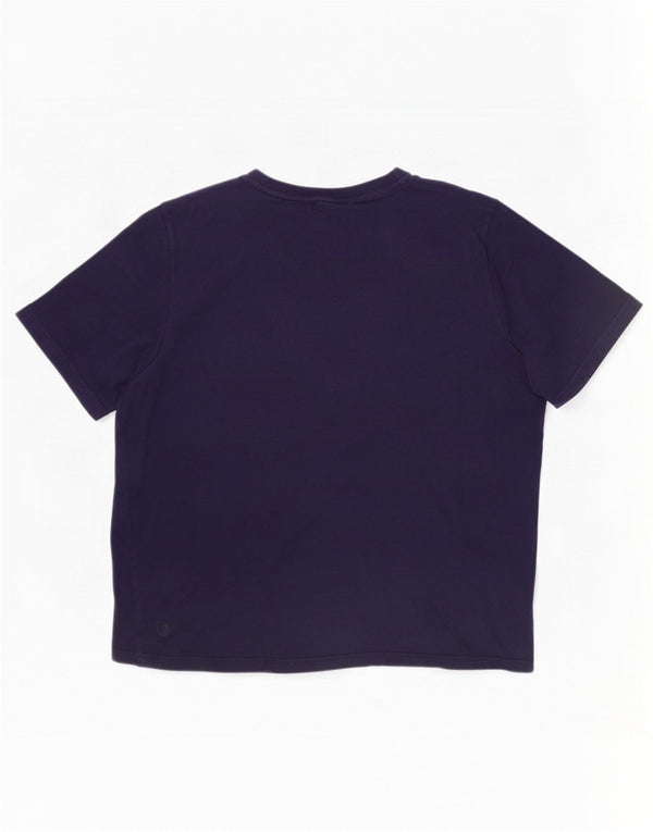 Puma Herre Regular Graphic T-Shirt Top 2XL Navy Blue Cotton Sports